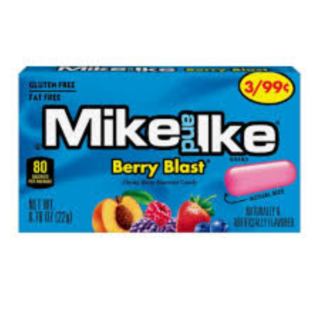 MIKE N IKE BERRY BLAST 22G